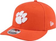 New Era Men's New Era Orange Clemson Tigers Low Profile 9FIFTY Snapback Hat