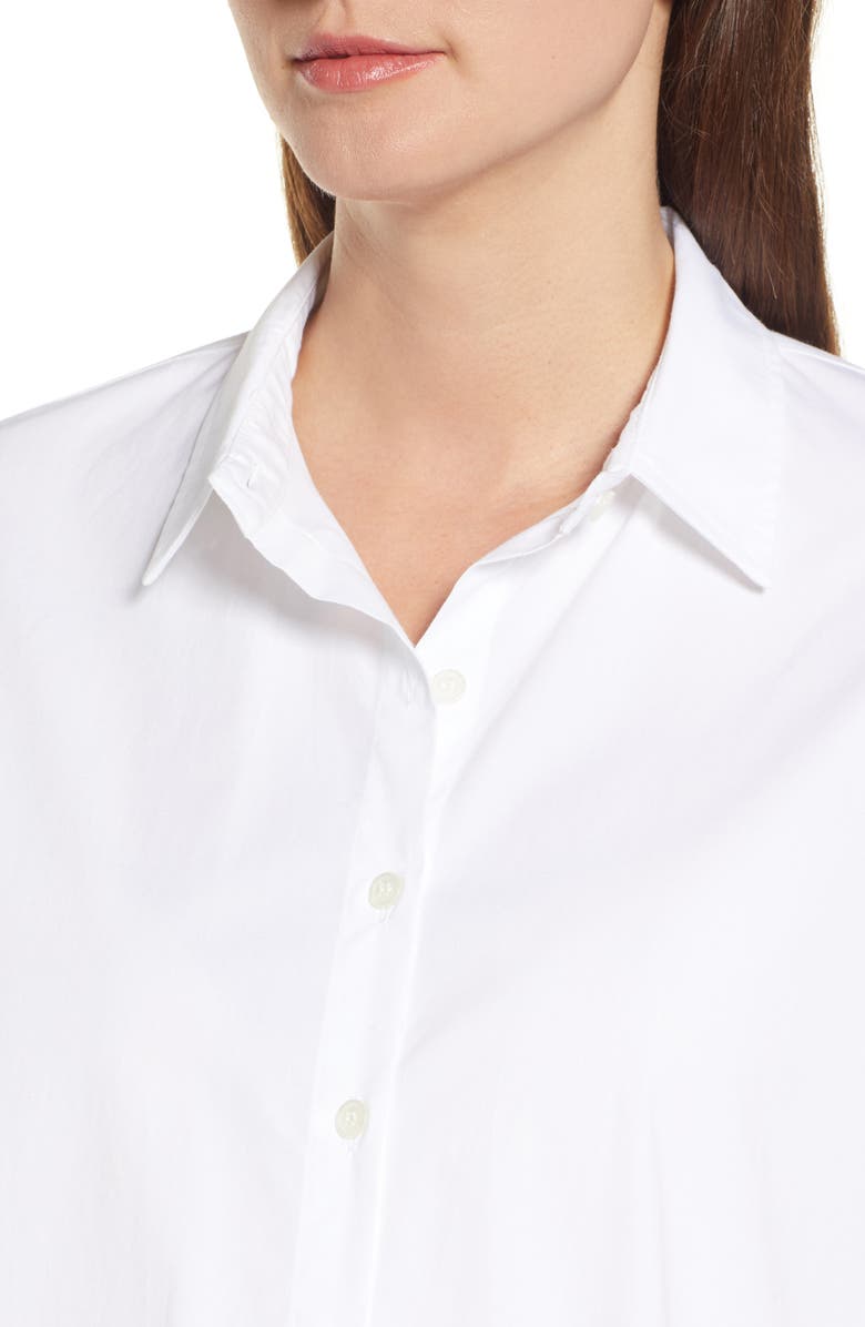 HATCH The Classic Maternity Button-Up Shirt, Alternate, color, White