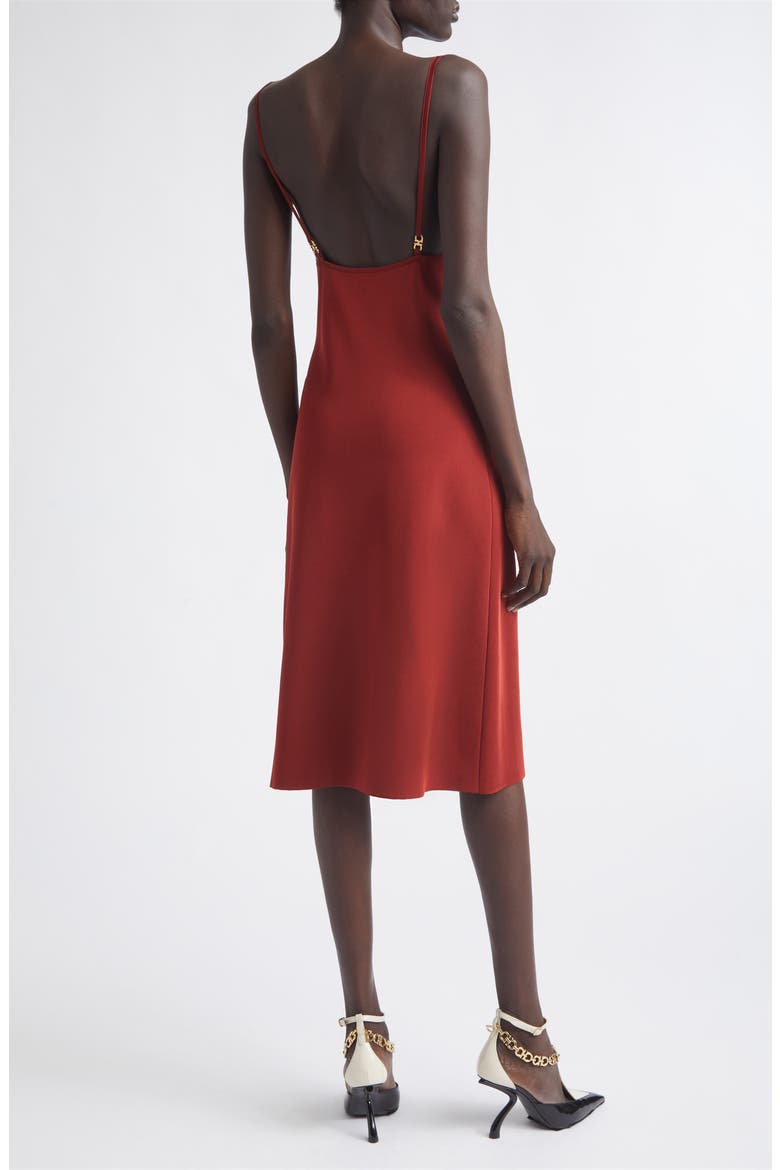 Sweater Slipdress, Alternate, color, COLLEGE RED