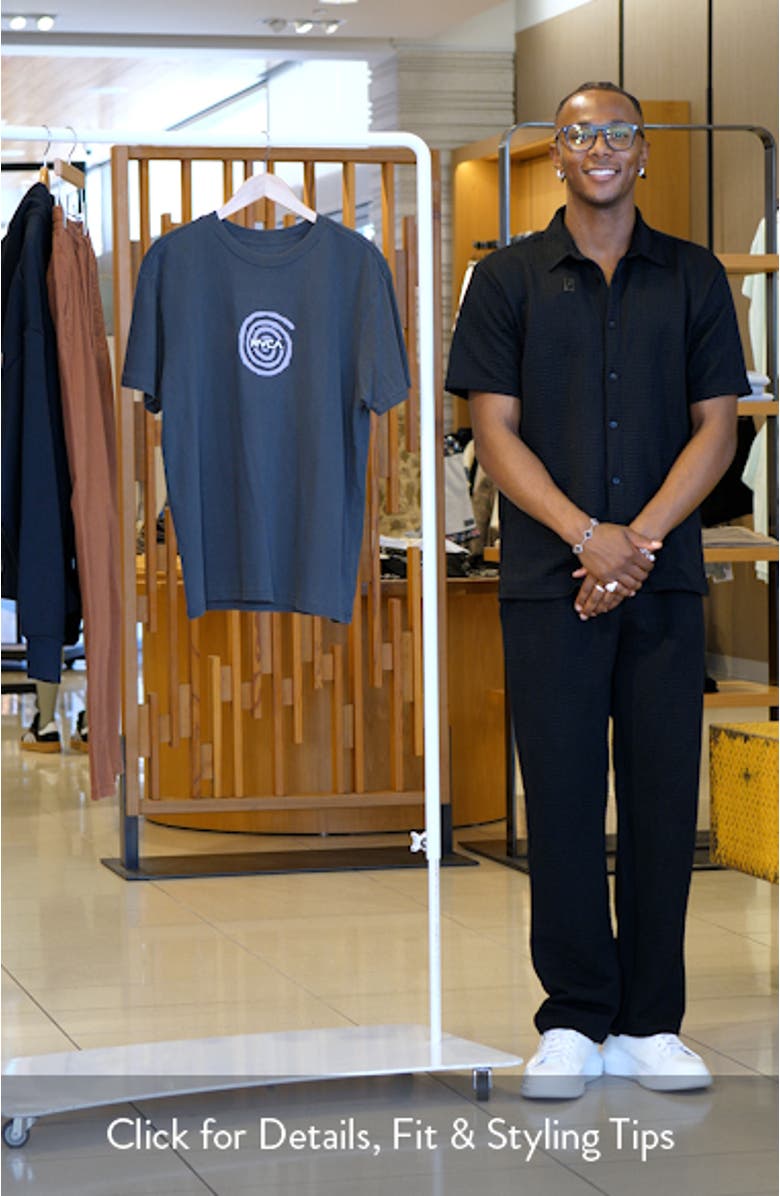 Easter Basket Cotton Graphic T-Shirt, sales video thumbnail