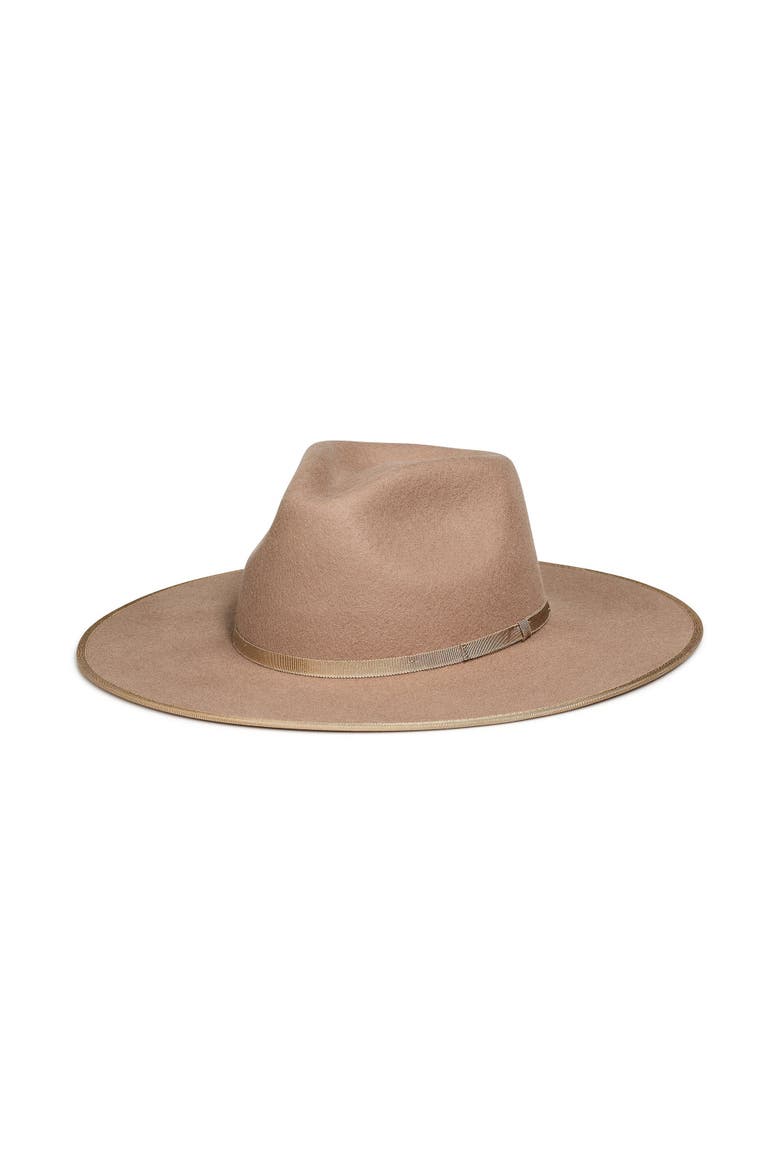 Flat Brim Hat, Alternate, color, Tan