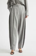 Zimmermann Valiant Stretch Wool Barrel Leg Pants