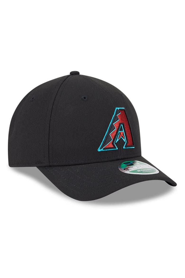 Men's New Era  Black Arizona Diamondbacks Player Replica 9FORTY Adjustable Hat, Alternate, color, Black