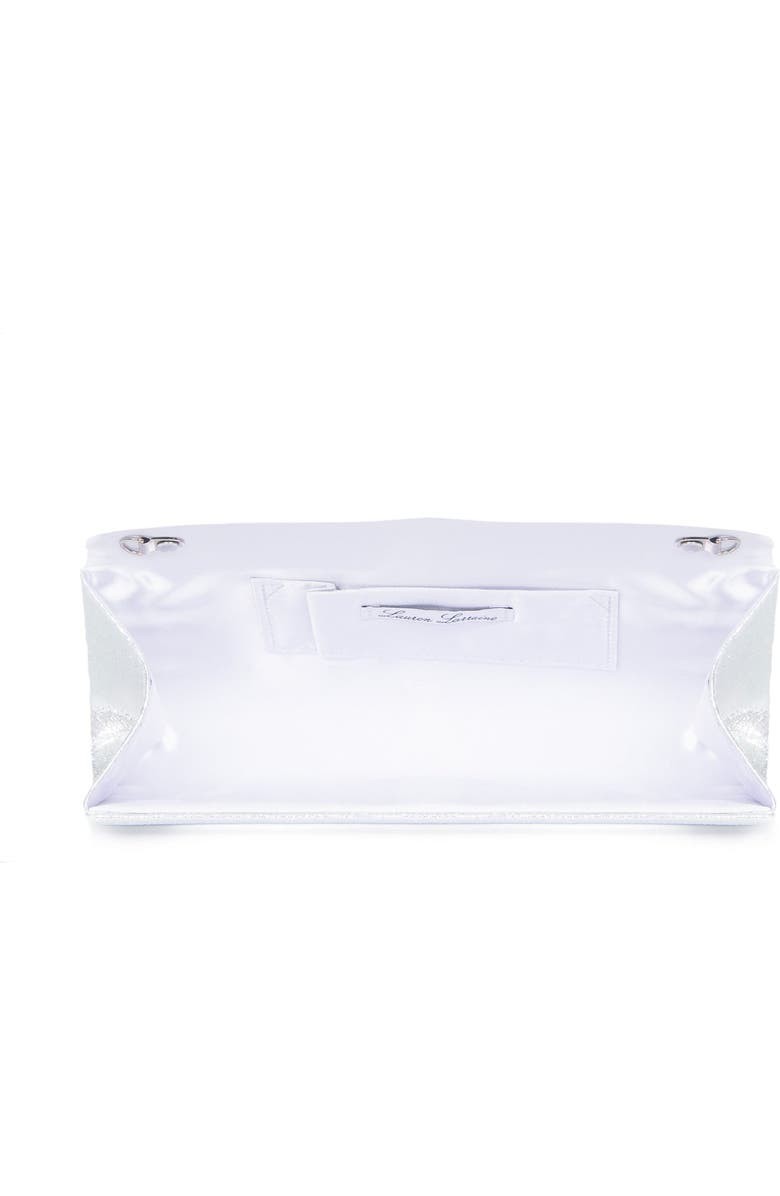 Lauren Lorraine Colleen Clutch, Alternate, color, Silver