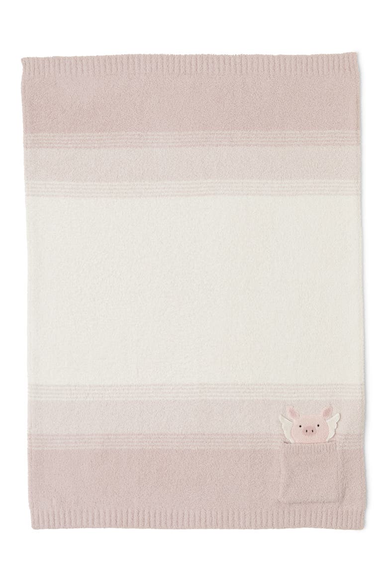 CozyChic® Flying Pig Stroller Blanket, Alternate, color, CREAM MULTI