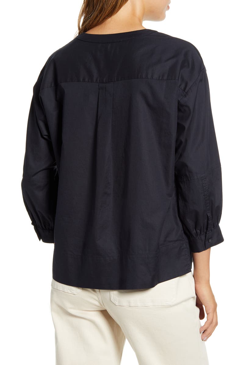 Everlane The Silky Cotton Lantern Top, Alternate, color, 