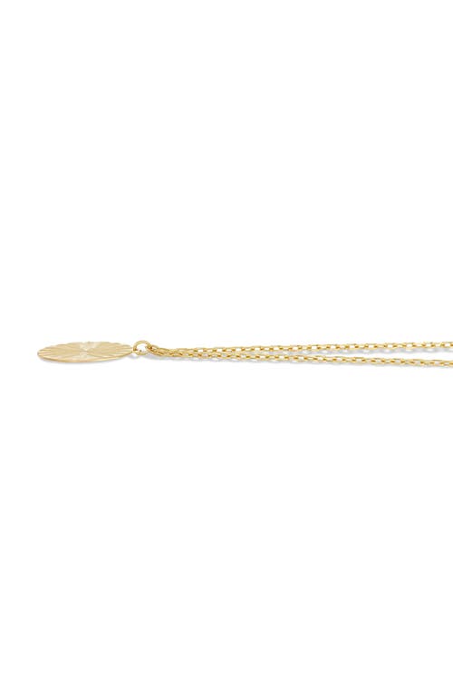 Bony Levy 14k Gold Medallion Pendant Necklace In Gold