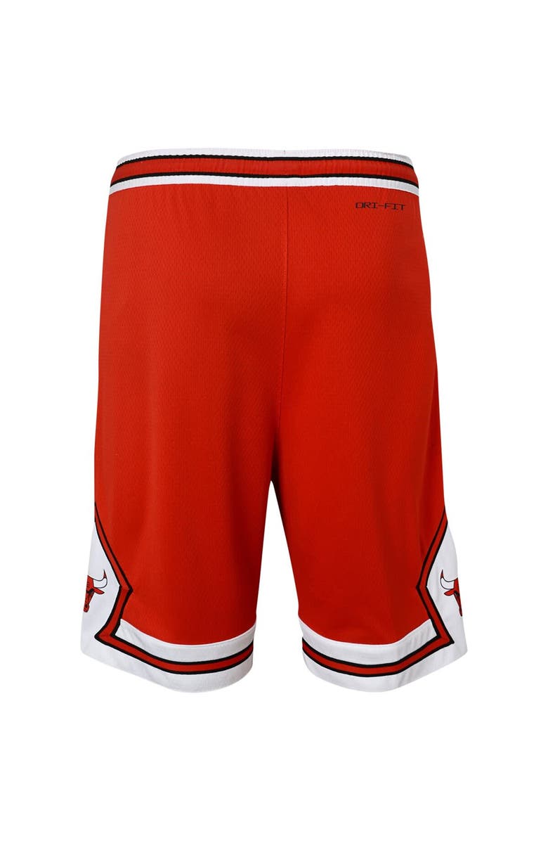 Nike Youth Nike Red Chicago Bulls Icon Edition Mesh Performance Swingman Shorts, Alternate, color, Red