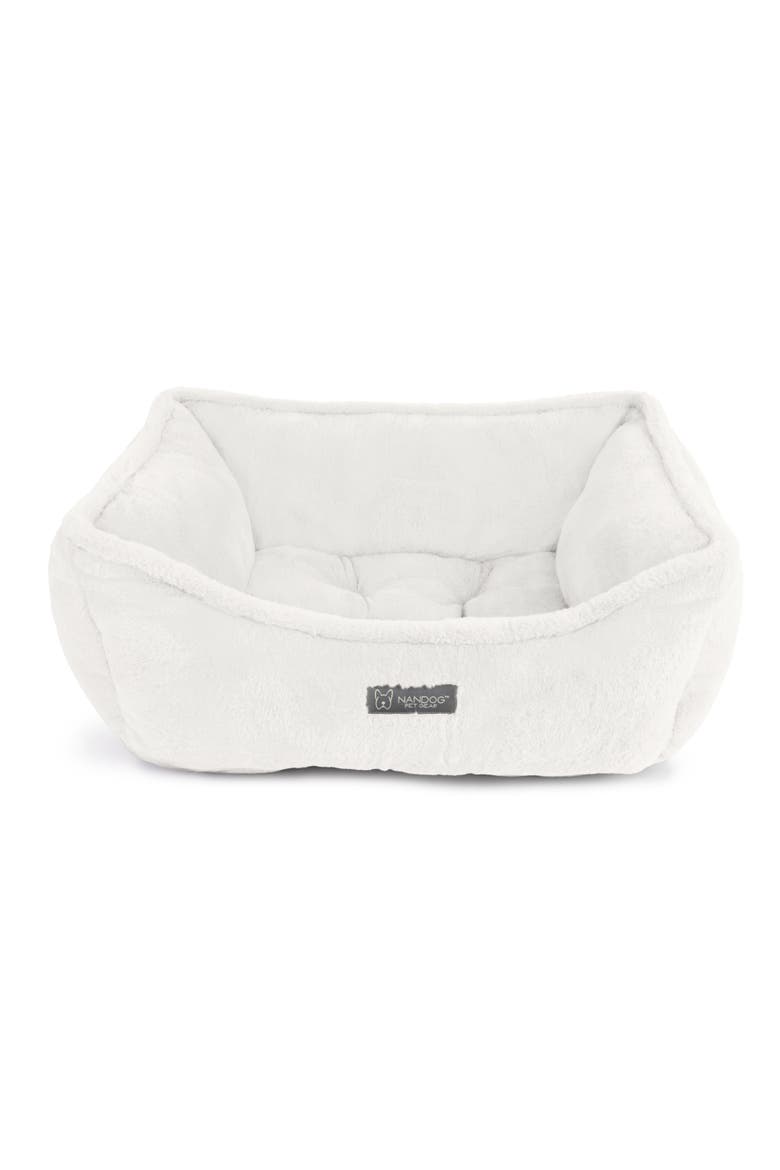 Super Cloud Dog  Bed- Reversible Cat & Dog Bed, Alternate, color, Pearl White