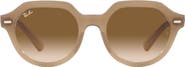 Ray-Ban Gina 51mm Gradient Square Sunglasses