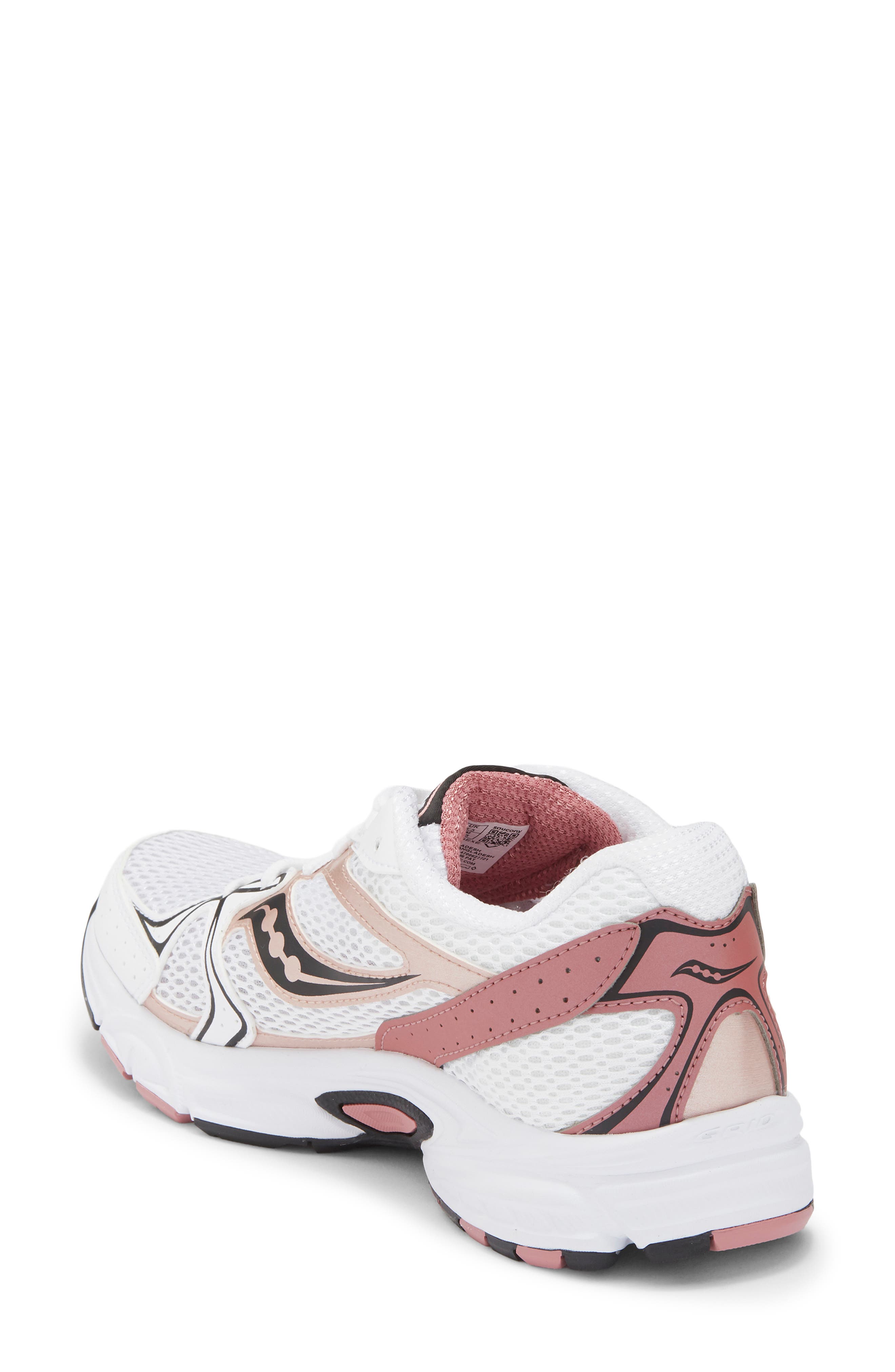 Saucony Ride Millenium Sneaker, Alternate, color, White/ Rose