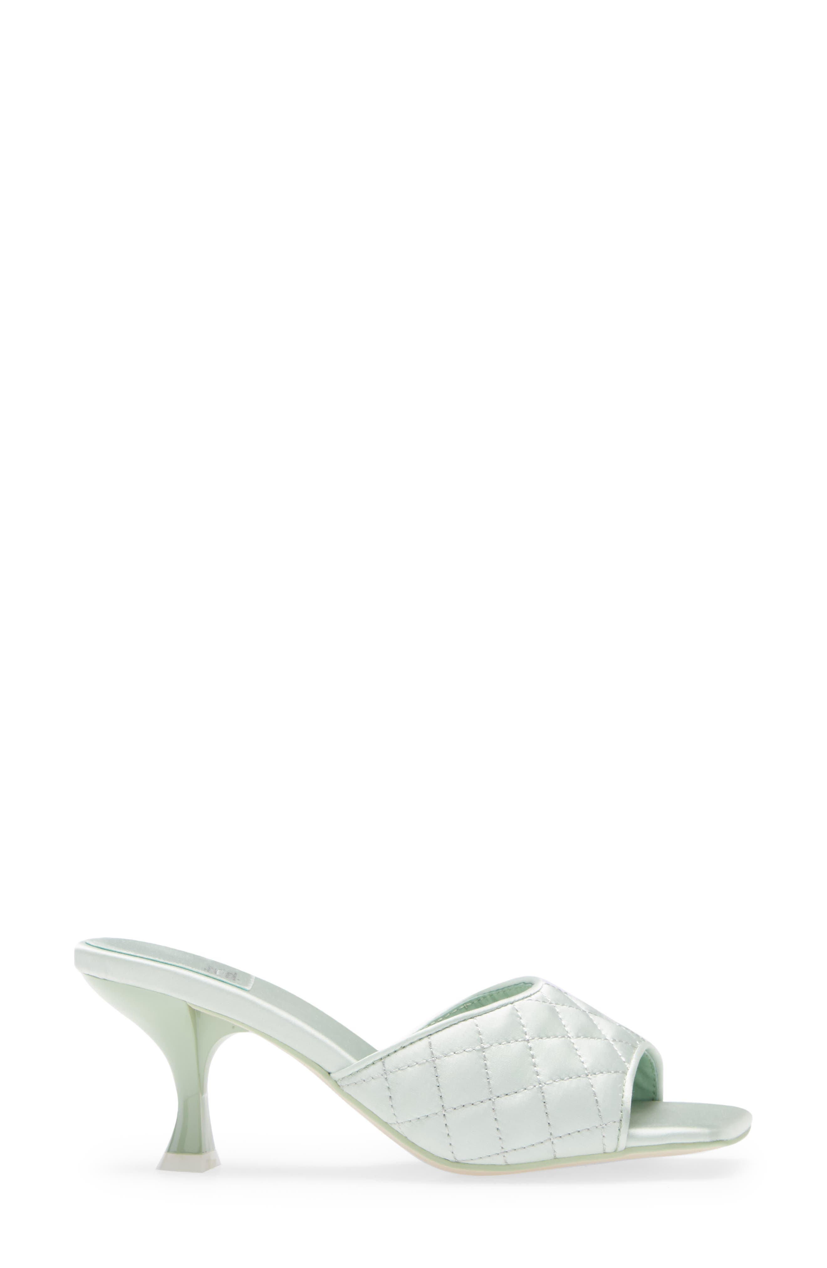 Mr Big Slide Sandal, Alternate, color, MINT SATIN