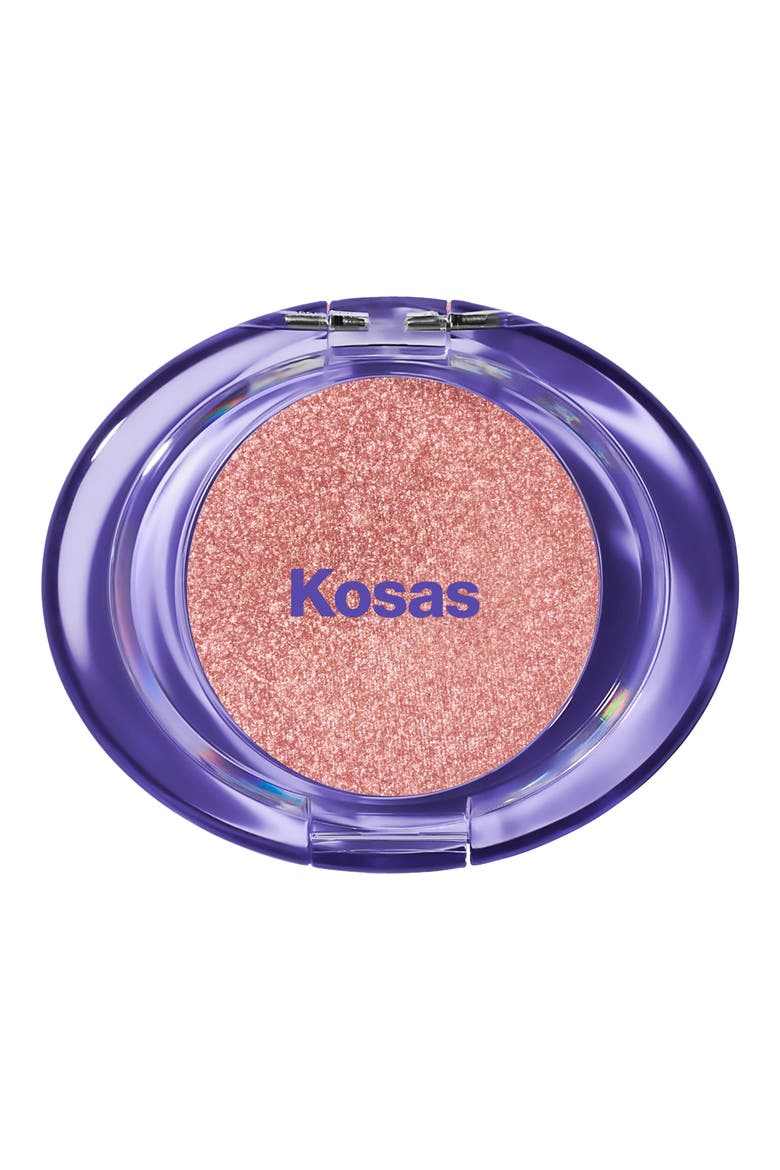 Shiny Objects Wet Glisten Powder Highlighter for Face & Eyes, Main, color, GLIMMEROSE