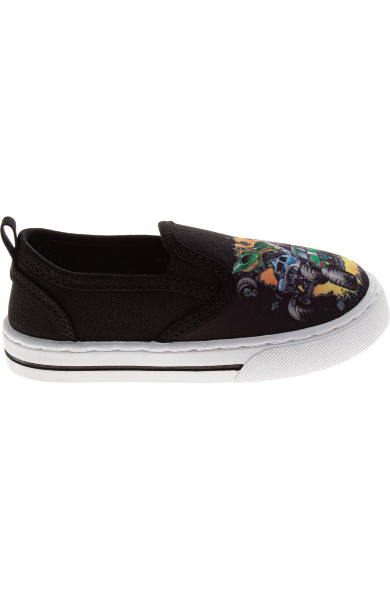 JOSMO Kids' Monster Jam Monster Truck Slip-On Sneaker, Alternate, color,