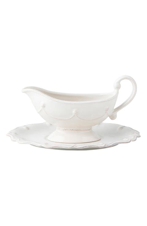Berry & Thread Sauce Boat & Saucer