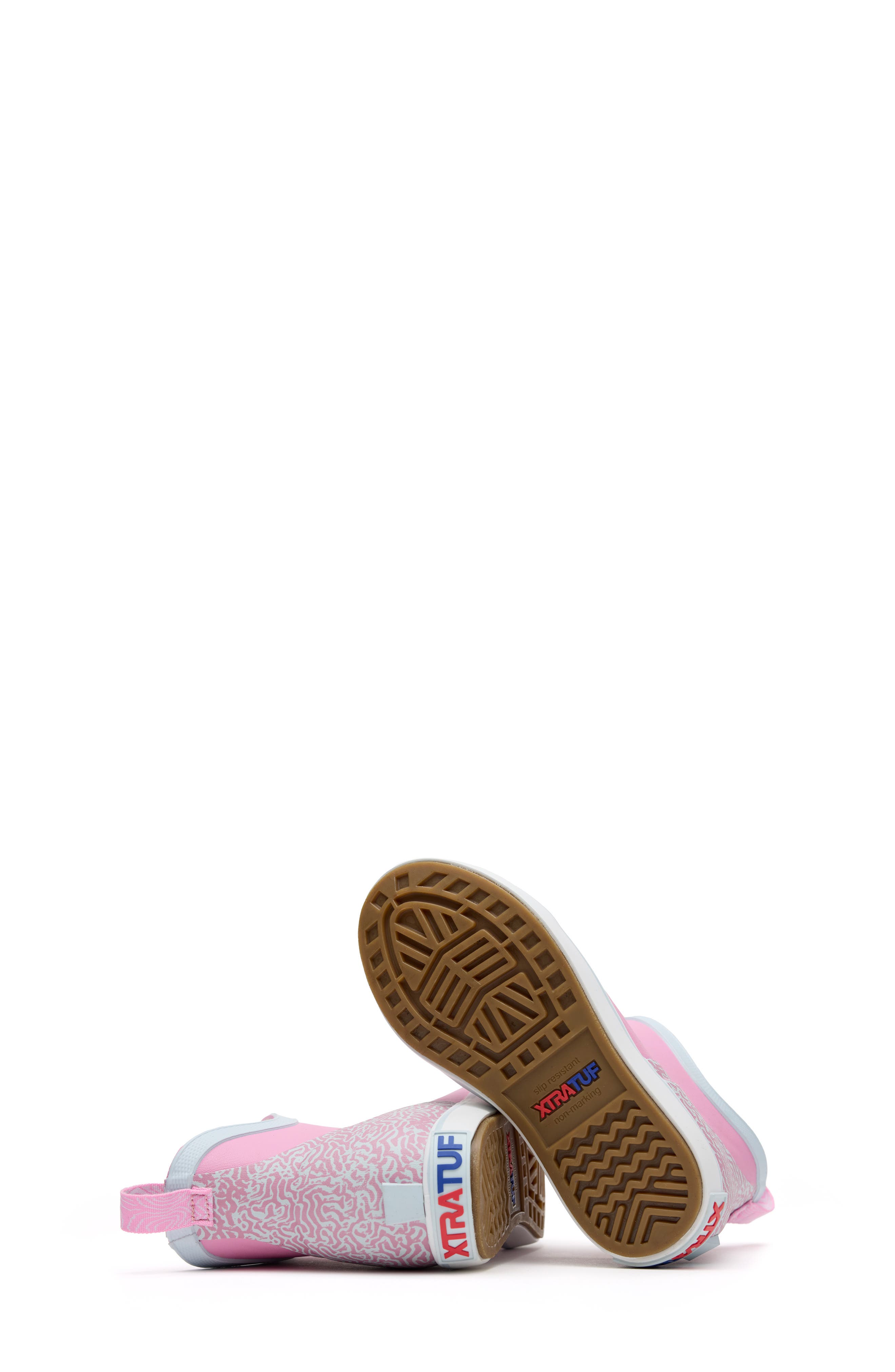 Trolling Ice Fleece Lined Waterproof Ankle Deck Boot, Alternate, color, ORCHID