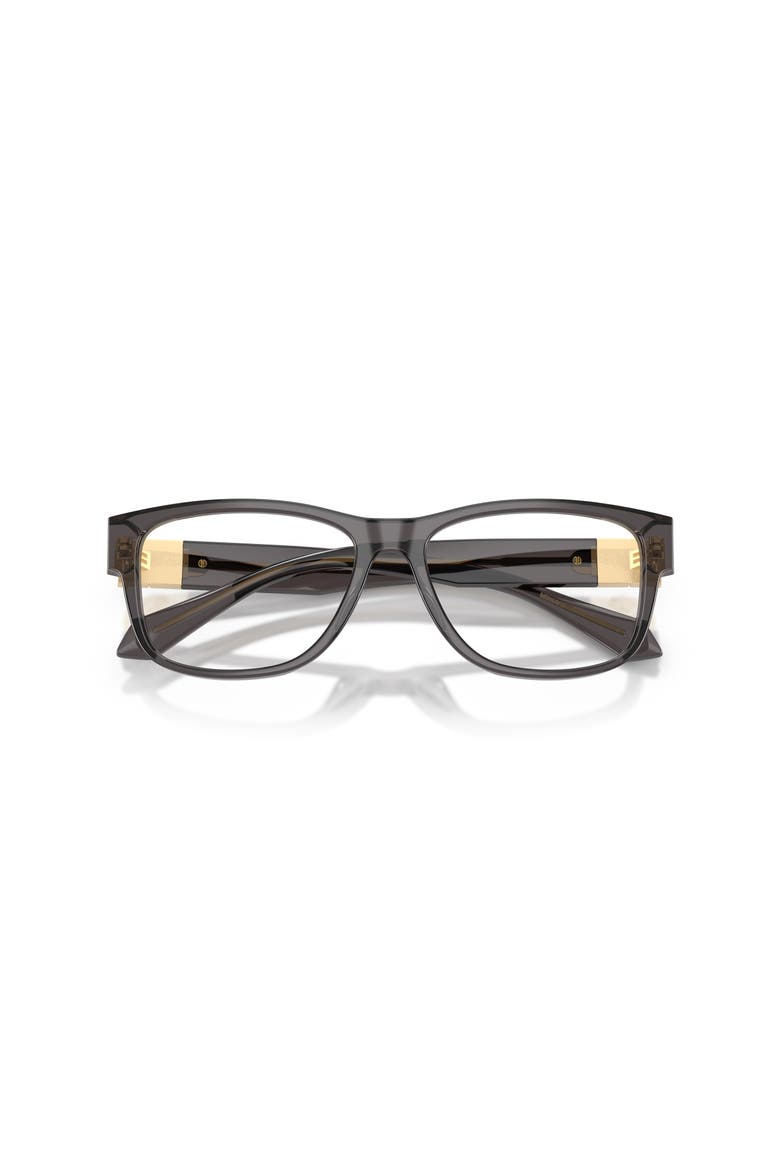 54mm Rectangle optical glasses, Alternate, color, Grey