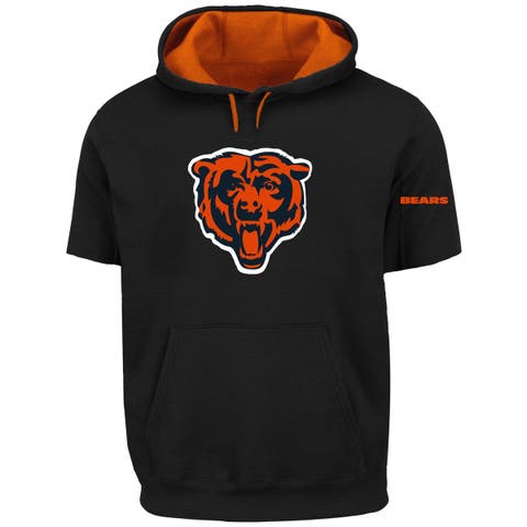 Men's Profile Black Chicago Bears Big & Tall Fleece Pullover Hoodie