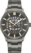 Kenneth Cole New York The Thompson Skeleton Automatic Bracelet Watch, 43.5mm
