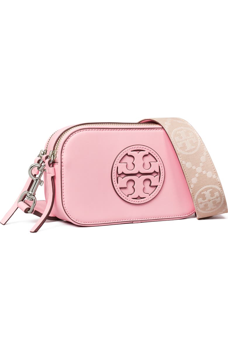 Tory Burch Mini Miller Leather Crossbody Bag, Alternate, color,