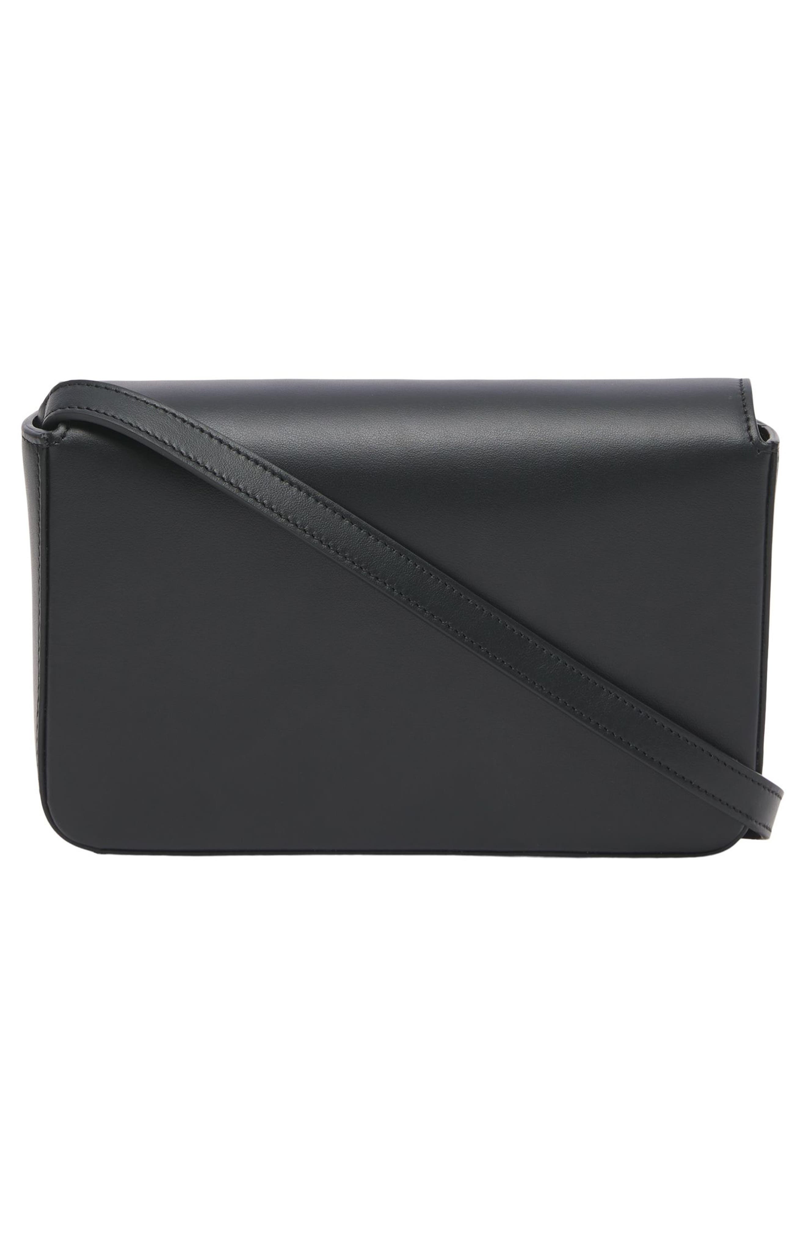 Burberry New Hampshire Canvas & Calfskin Crossbody Bag, Alternate, color, 