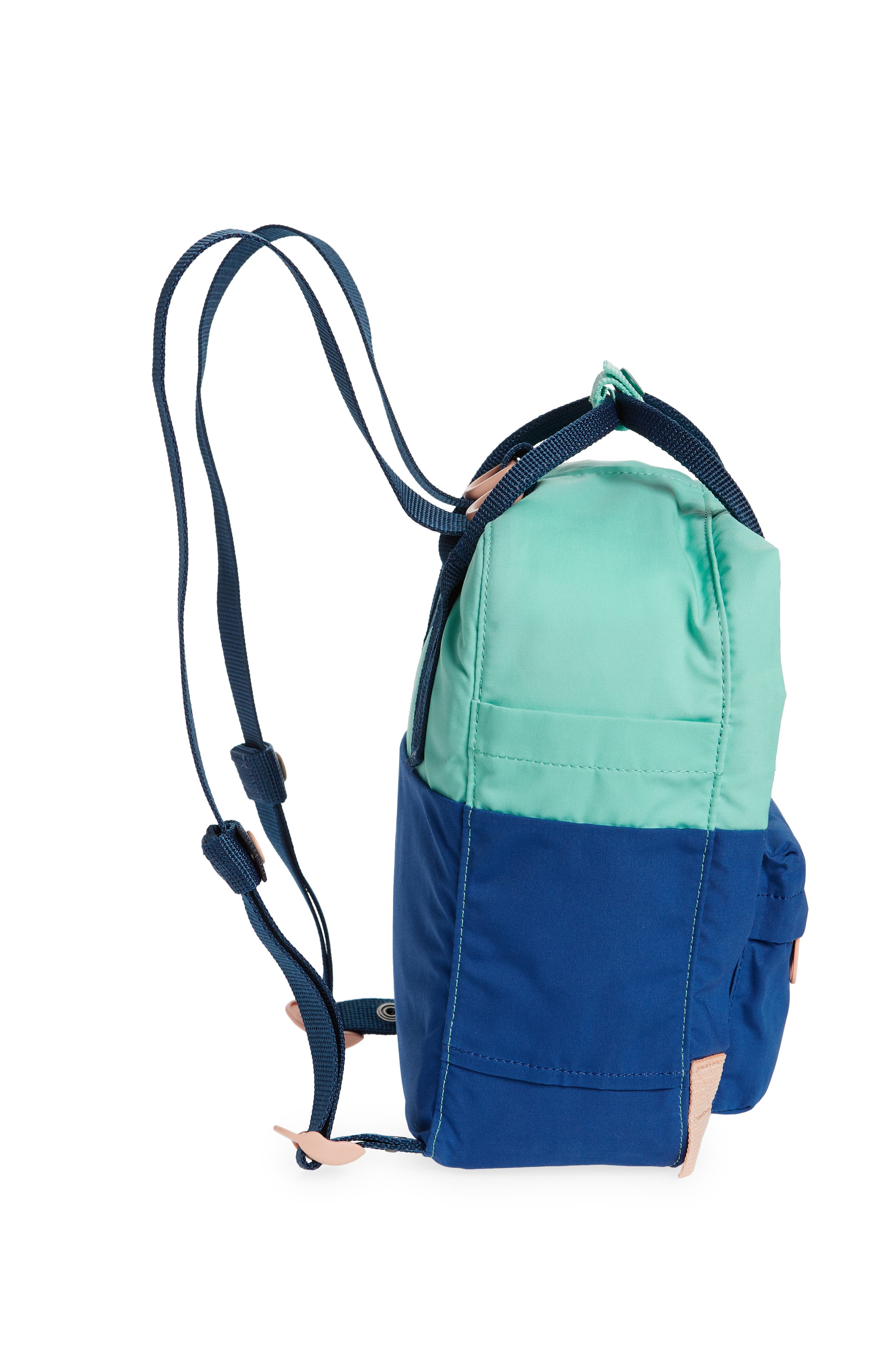 Kånken Art Mini Backpack, Alternate, color, COAST LINE-SKY