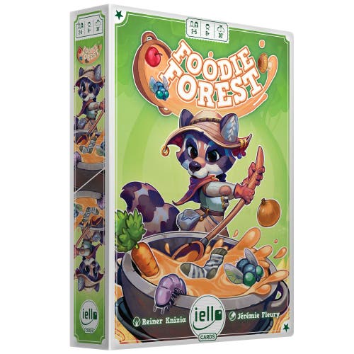 IELLO Foodie Forest Tricktaking Card Game, Ages 8+ in Multicolored  product