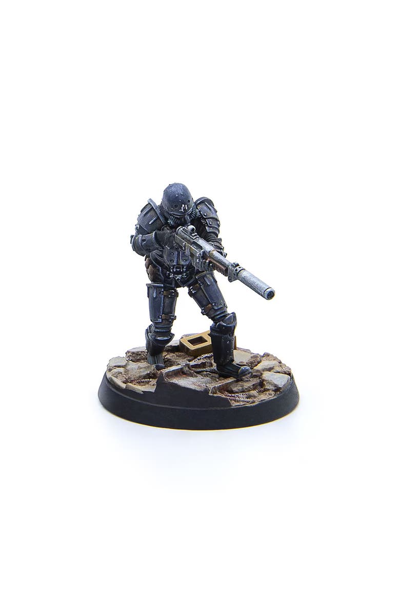 Modiphius Entertainment Ltd Fallout Wasteland Warfare, Brotherhood of Steel, Combat Patrol, 6 Miniatures, Alternate, color, Multicolored