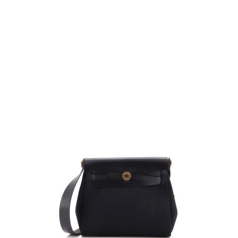 Herbag Zip Toile and Leather 20
