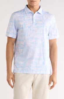 Bugatchi SS POLO Victor OoohCotton® Floral Polo