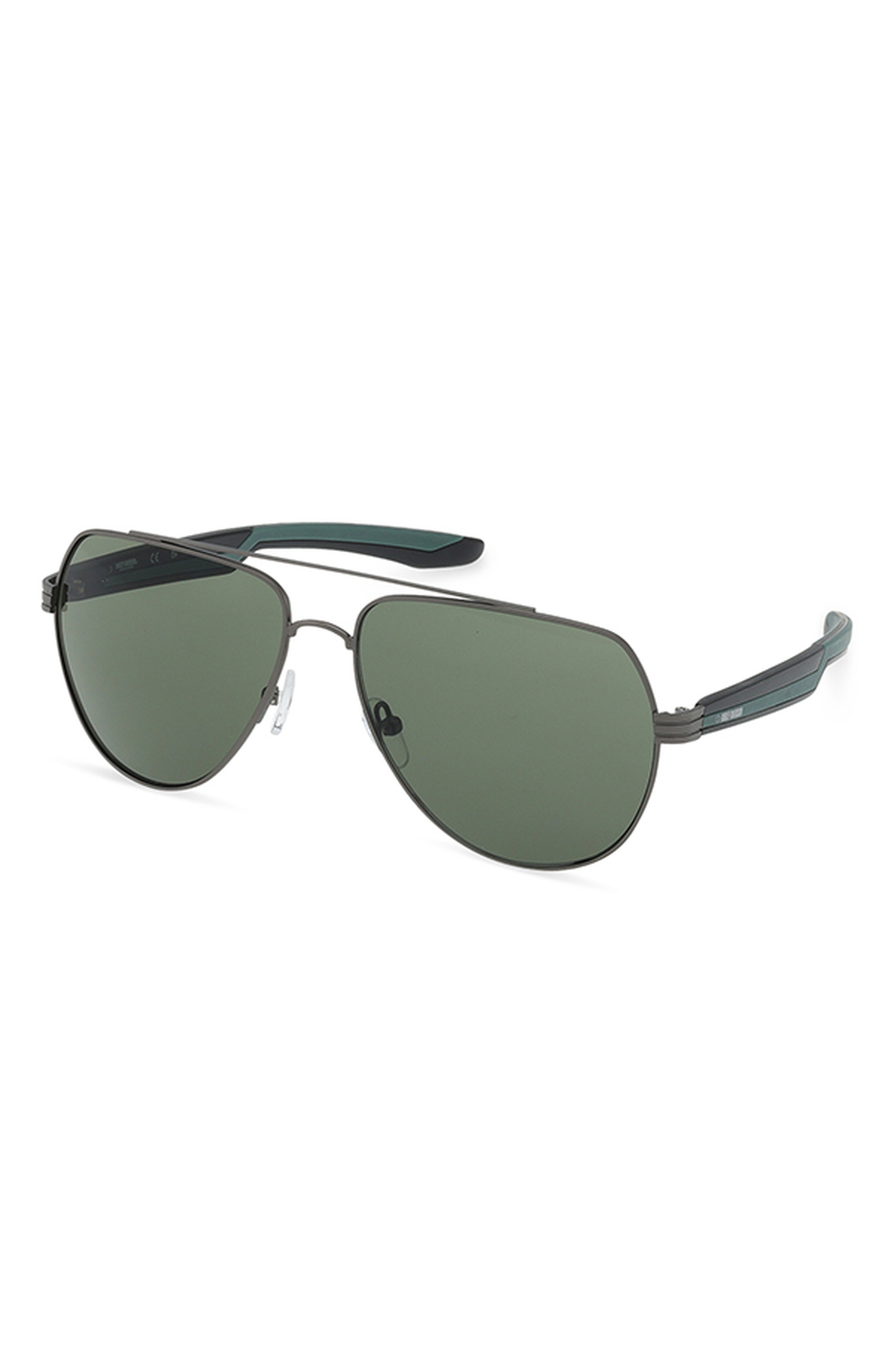 Matte Gunmetal / Green