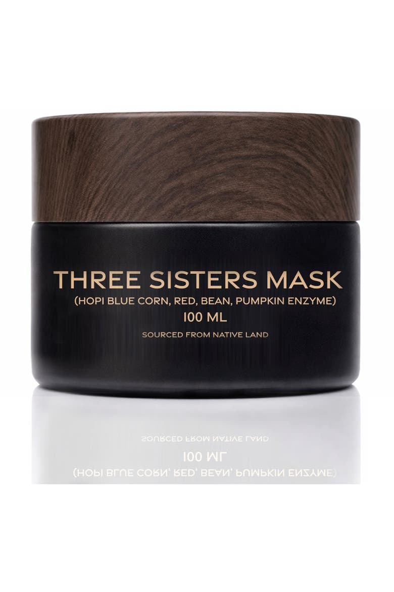 Three Sisters Mask, Alternate, color, Off white