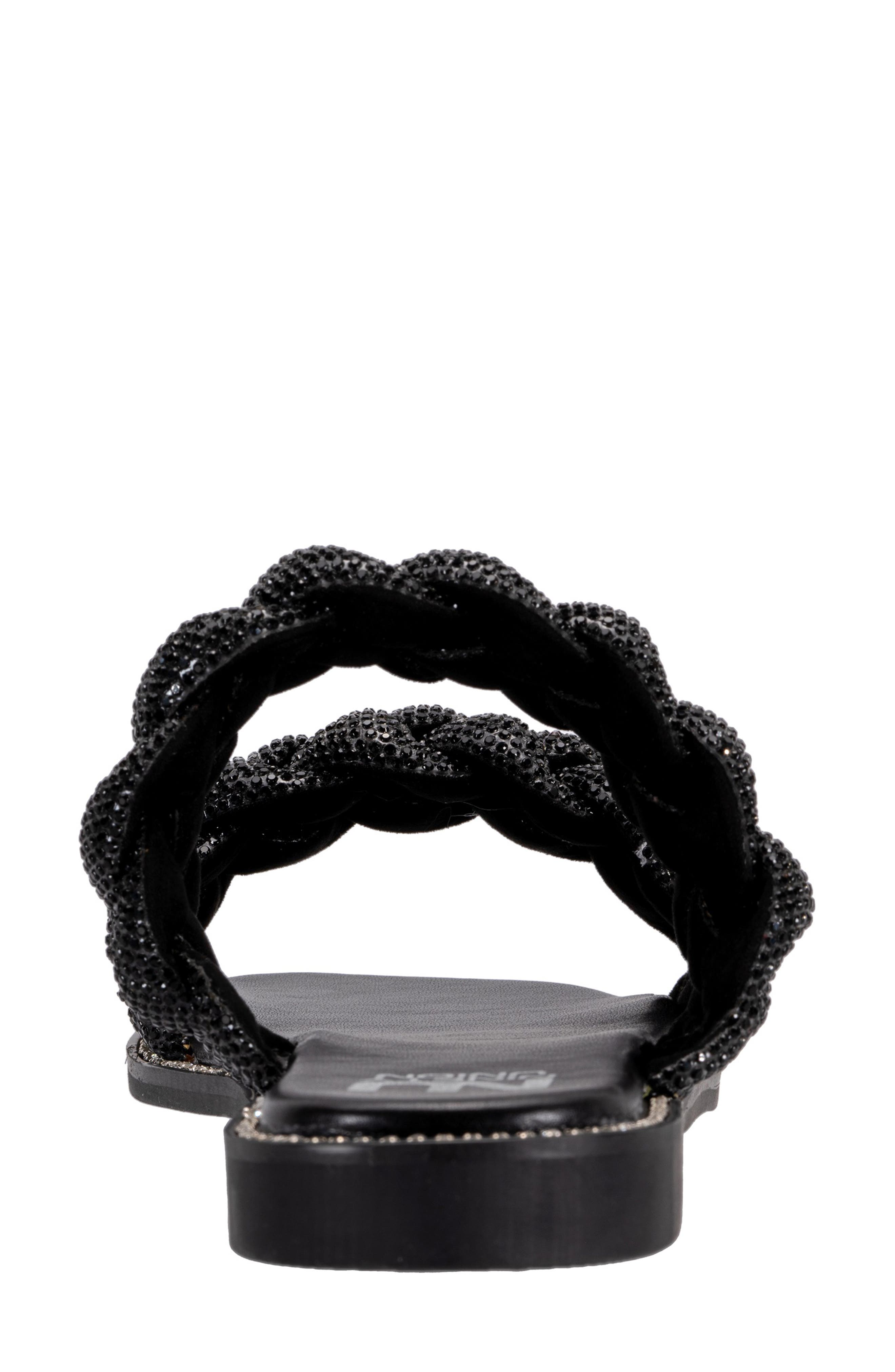 NINETY UNION Sunrise Sandal, Alternate, color, Black