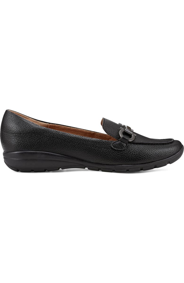 Easy Spirit Andra Bit Loafer, Alternate, color, Black/Black