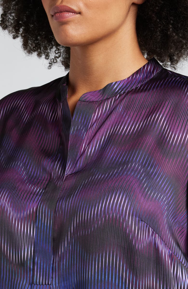 Anne Klein Abstract Print Tunic Top, Alternate, color,