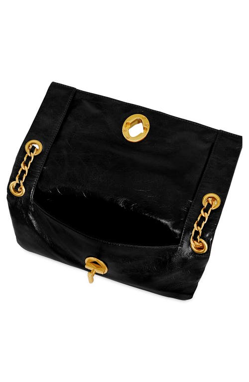 Rebecca Minkoff Medium G Convertible Leather Shoulder Bag In Black