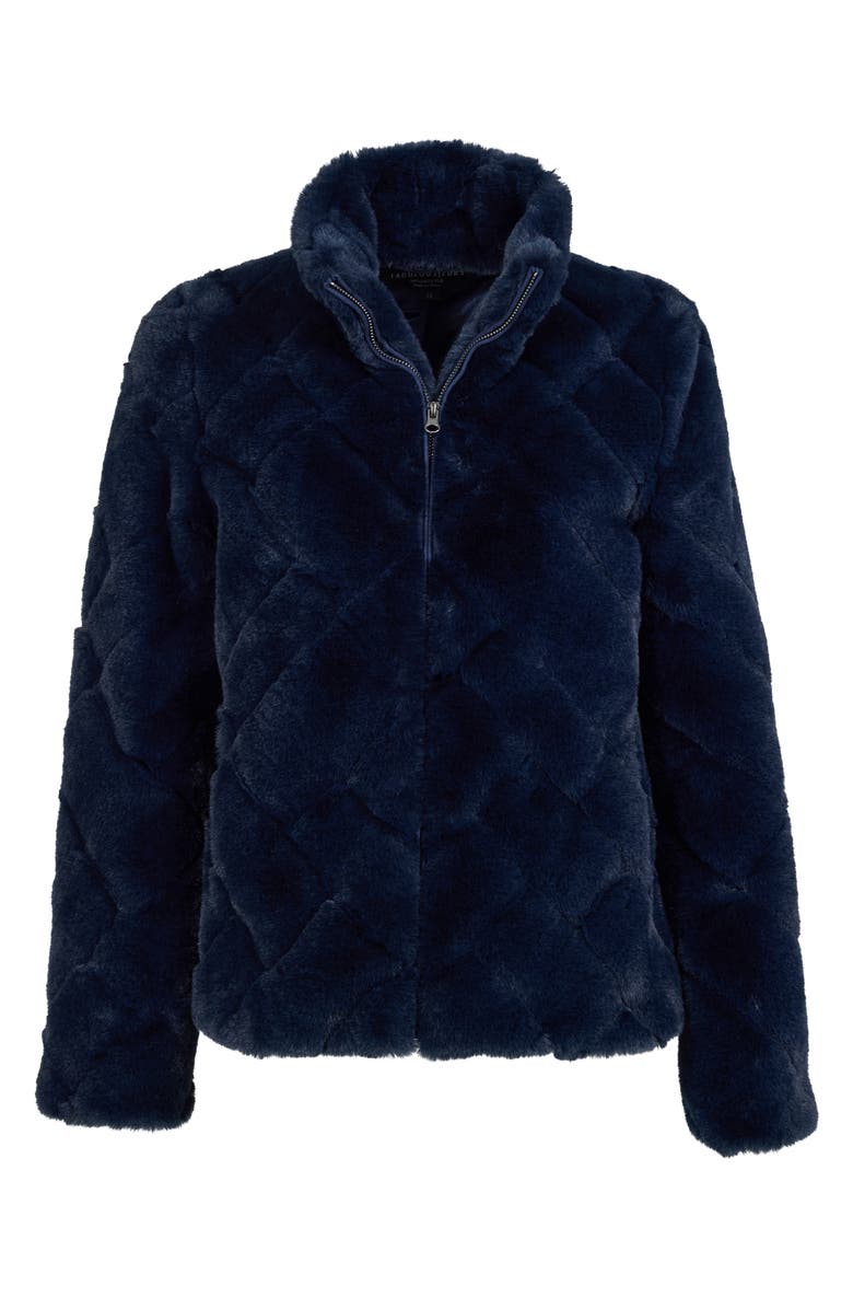 DONNA SALYERS FABULOUS FURS Paige Faux Fur Quilted Jacket, Alternate, color,