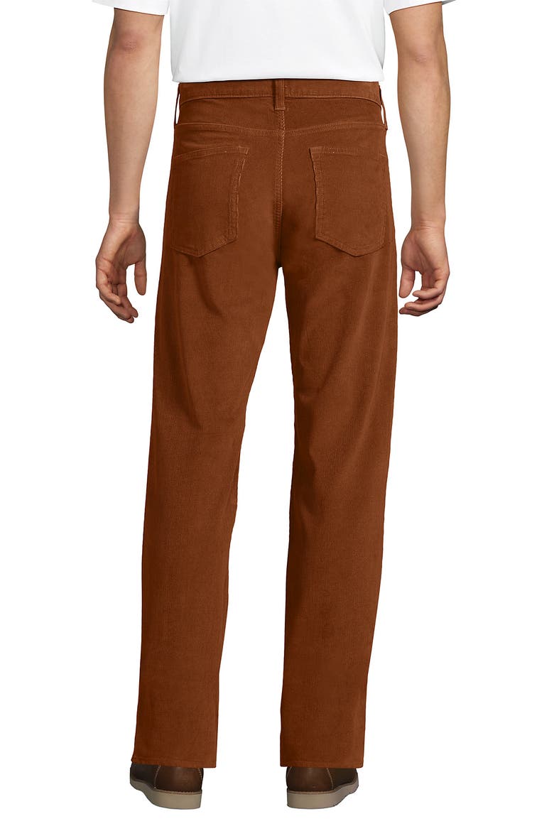 Corduroy Comfort Waist Classic Fit 5 Pocket Pant, Alternate, color, Rich Ginger Brown