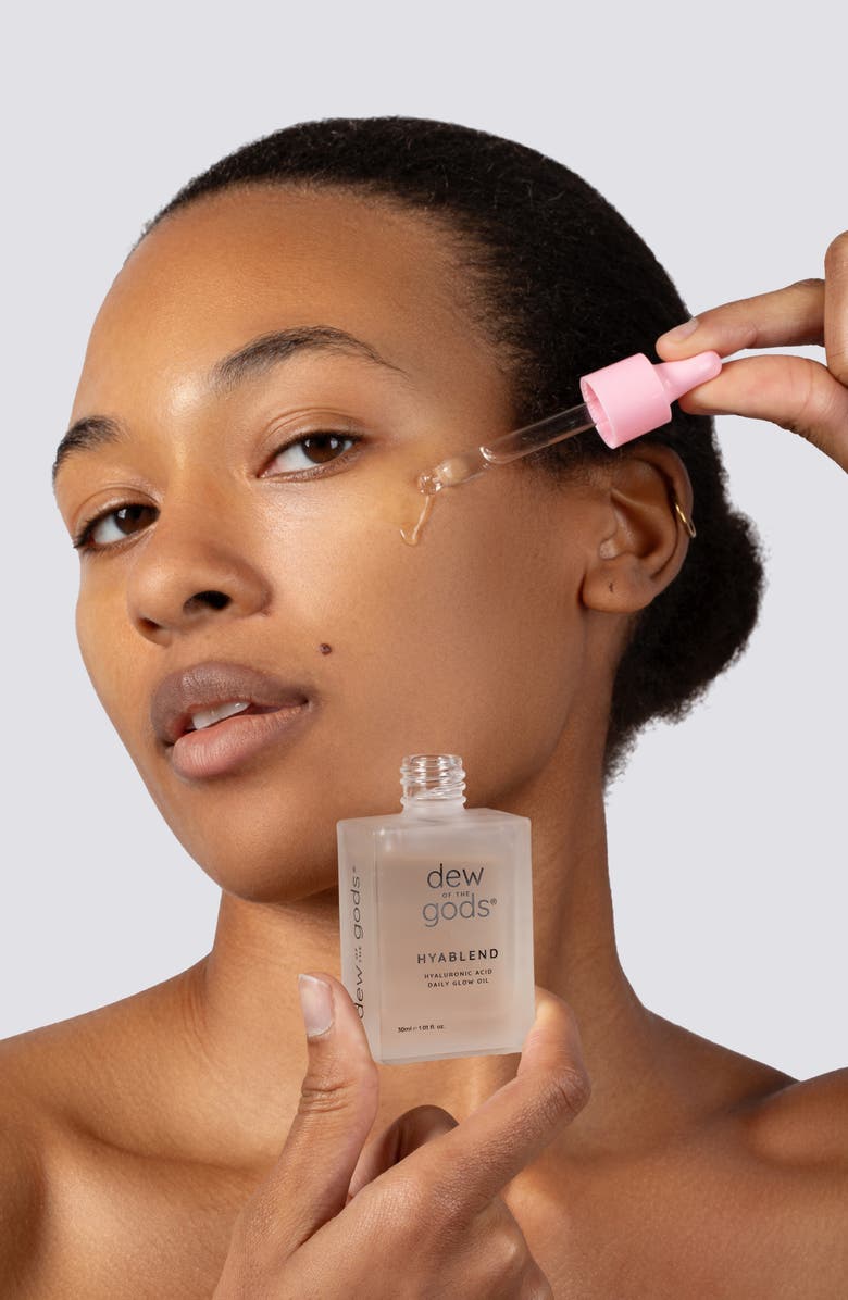 DEW OF THE GODS Hyablend Hyaluronic Acid Daily Glow Oil, Alternate, color, 