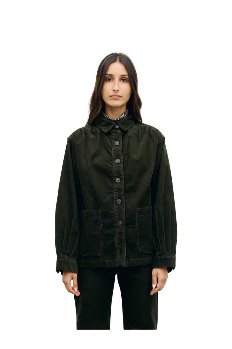 Jena Corduroy Shacket, Main, color, Khaki Green