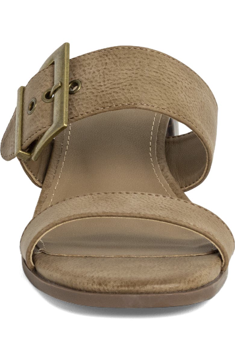SHUSHOP Eden Slide Sandal, Alternate, color, Taupe