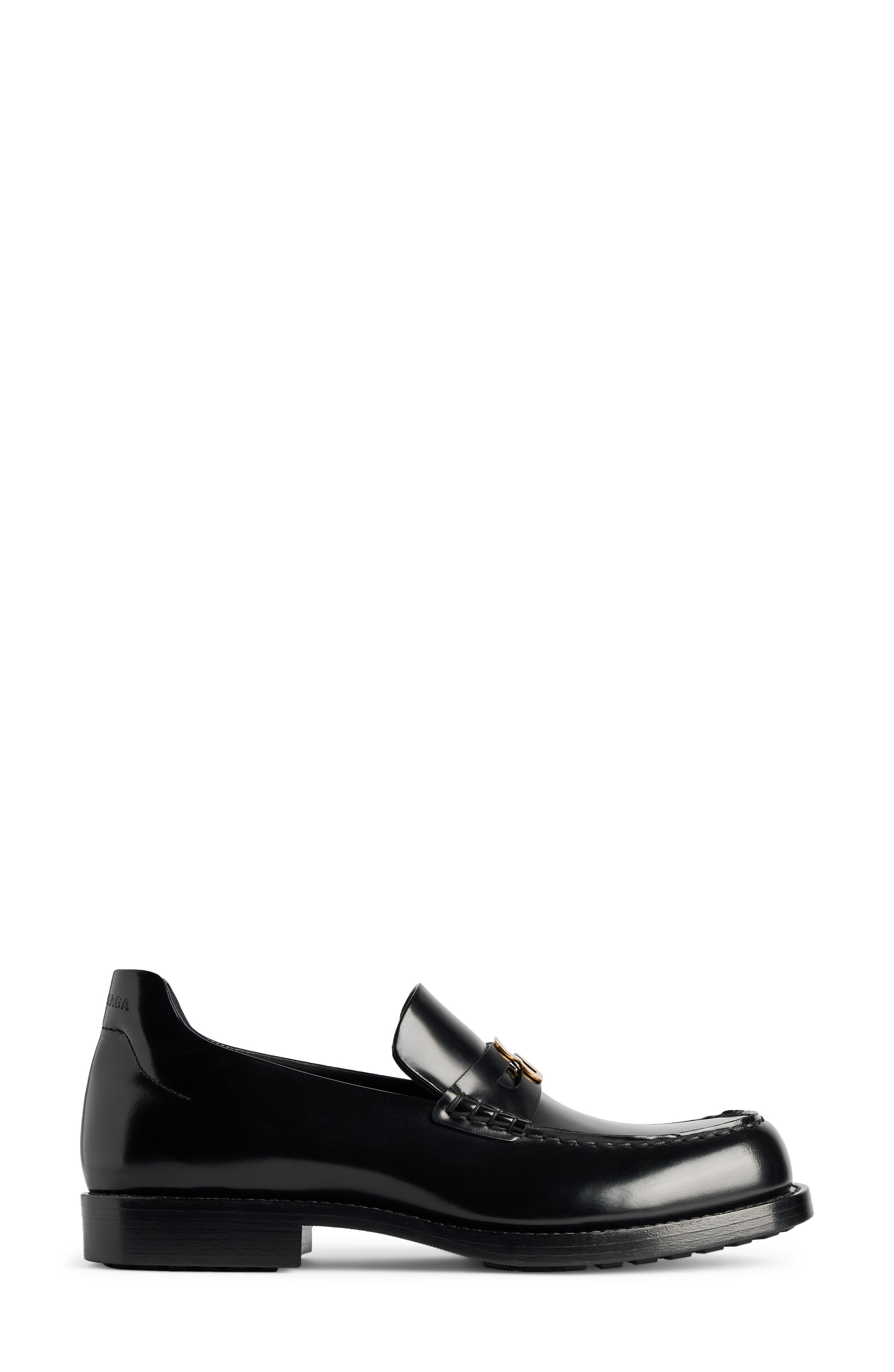 Balenciaga B Logo Comfy Loafer, Main, color, Black