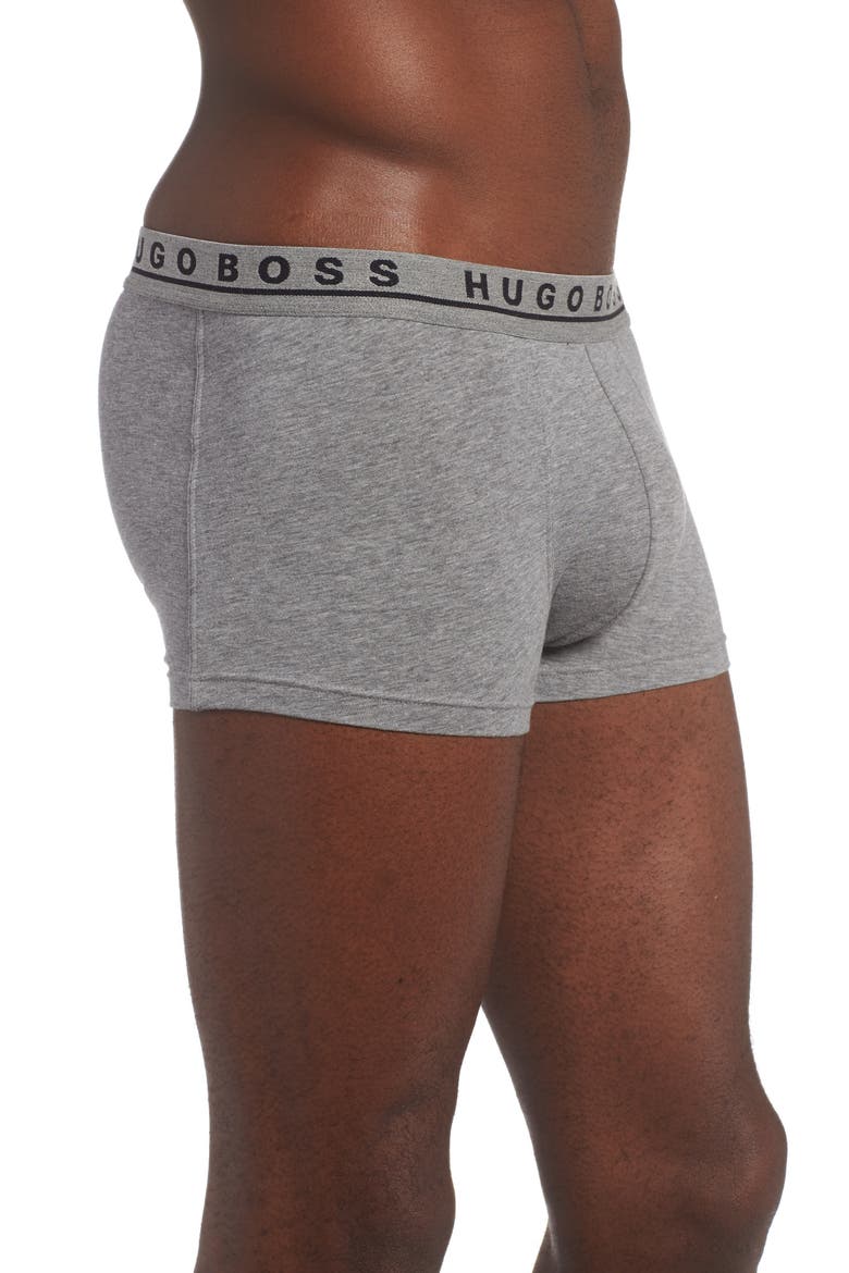 Assorted 3-Pack Stretch Cotton Trunks, Alternate, color, BLACK/ WHITE/ GREY