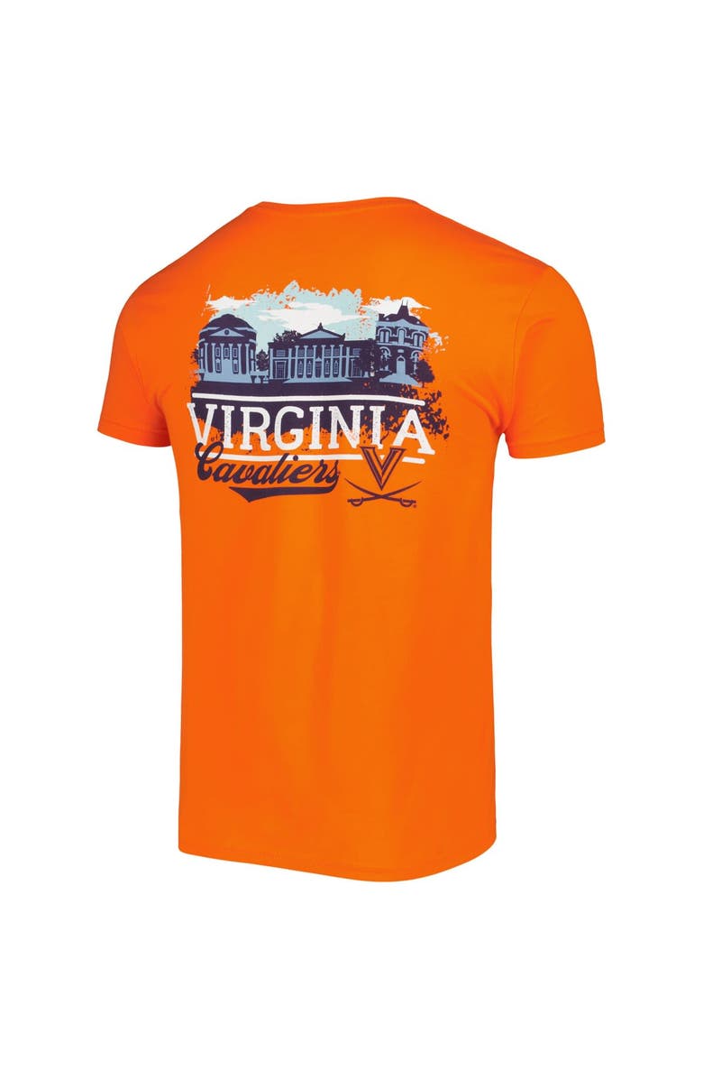 IMAGE ONE Men's Orange Virginia Cavaliers Hyperlocal T-Shirt, Alternate, color, Orange