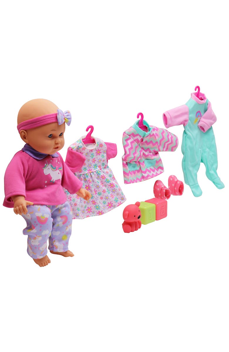 Dream Collection Gigo 14 Inch Doll My Lil Wardrobe, Alternate, color, Multicolored