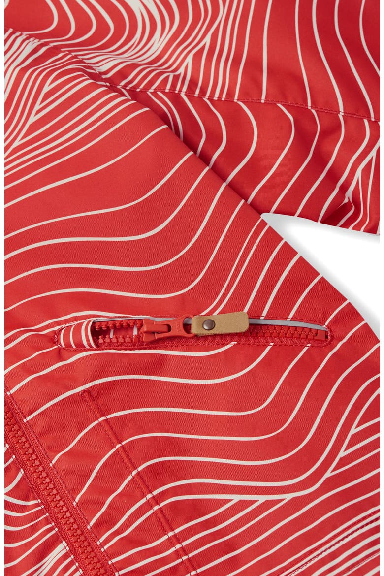 Kid's Finbo Reimatec® Waterproof Jacket, Alternate, color, TOMATO RED