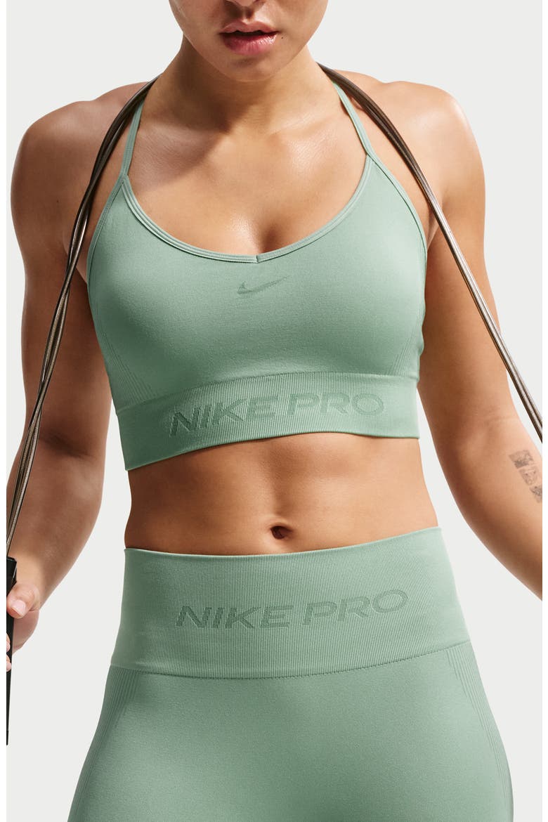 Pro Dri-FIT Seamless Sports Bra, Main, color, STEAM