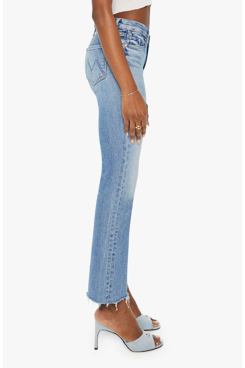 The Outsider Flood Raw Hem Ankle Bootcut Jeans, Alternate, color, ARE WE THERE YET