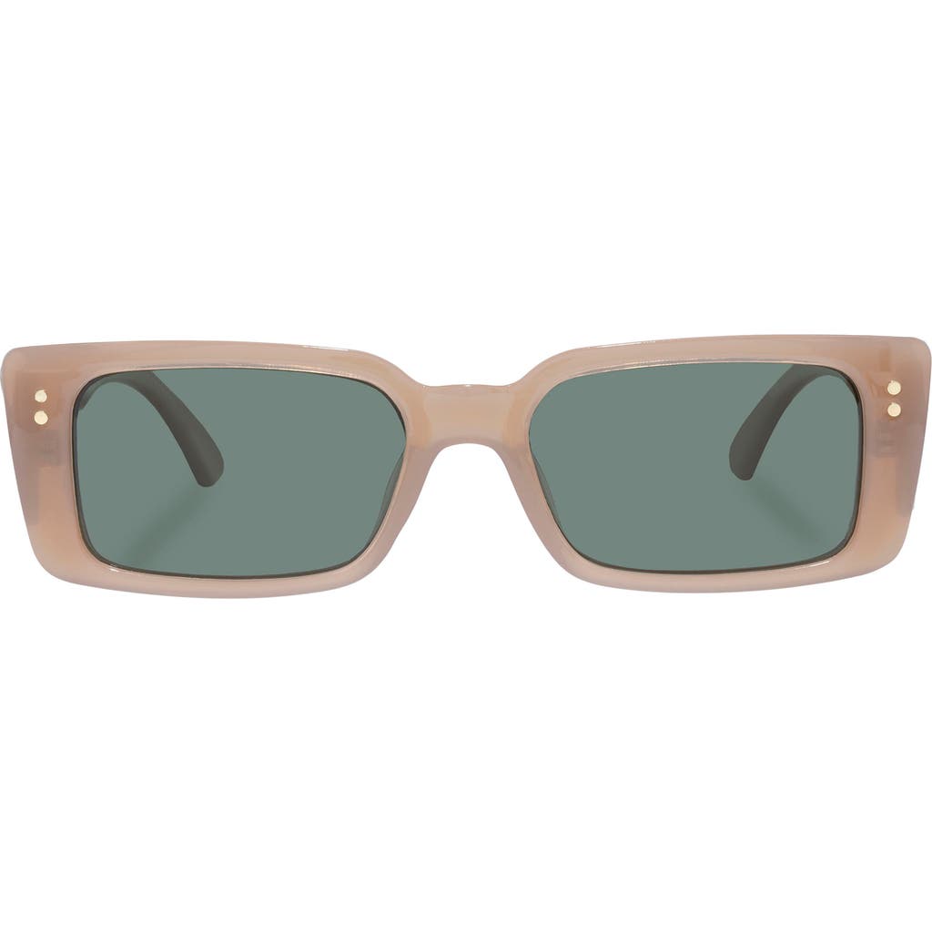 Aire Orion 53mm Rectangular Sunglasses In Brown