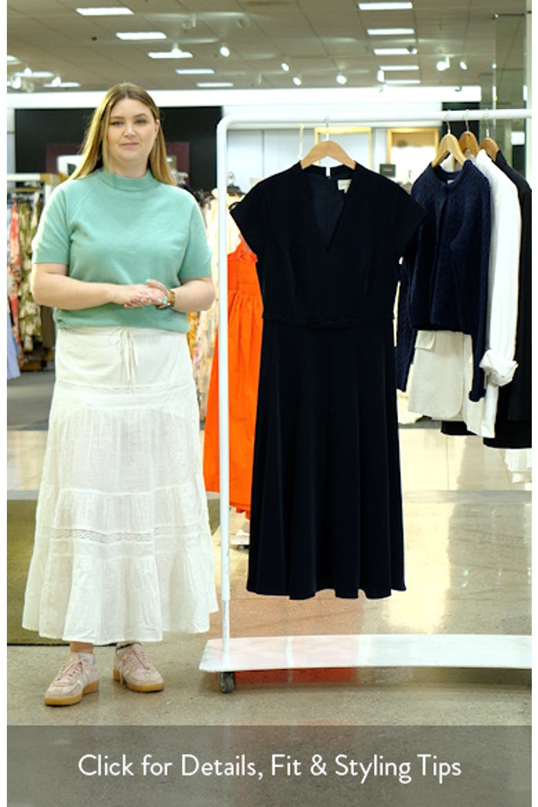 Marian Fit & Flare Midi Cocktail Dress video